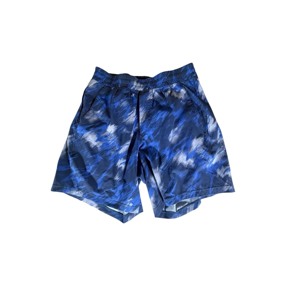 Lululemon Swim Trunks Adult Medium Blue Lightweight Summer Beach Mens